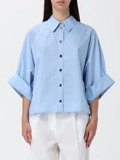 Liu •jo Jacket Woman Liu Jo In Blue