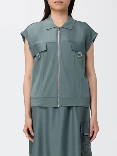 Liu •jo Jacket Woman Liu Jo In Green