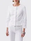 Liu •jo Jacket Liu Jo Woman Color White In Brown