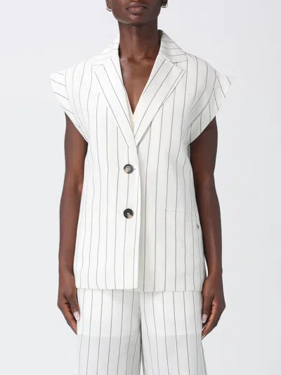 Liu •jo Jacket Woman Liu Jo In White