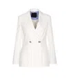 Liu •jo Button Detailing Striped Pattern Blazer