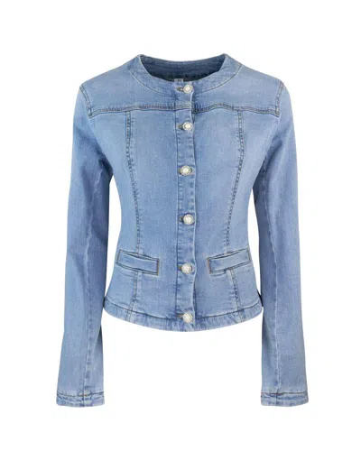 Liu •jo Liu Jo Jackets In Blue