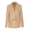 Liu •jo Liu Jo Jackets In Beige