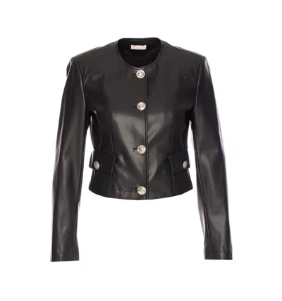 Liu •jo Liu Jo Coatsjackets In Black