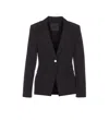 Liu •jo Single-breasted Blazer In Black