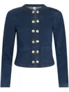 Liu •jo Liu Jo Jacket With Double Buttons In Blue