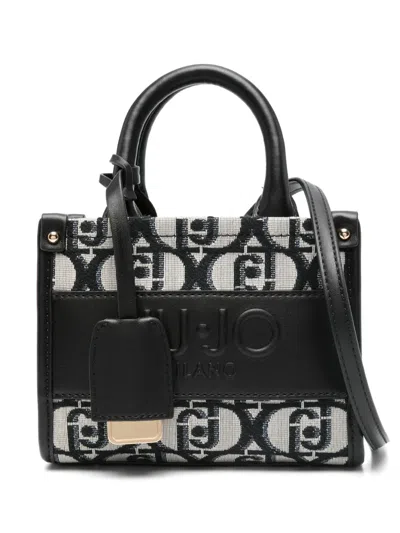 Liu •jo Black Mini Bag With Charm