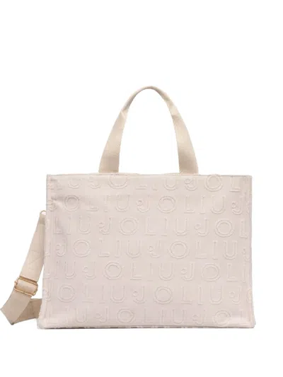 LIU •JO JACQUARD TOTE BAG