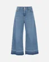 Liu •jo Wide-leg Design Flare Leg Jeans In Blue