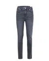 Liu •jo Liu Jo Bottom Up Skinny Jeans In Blue