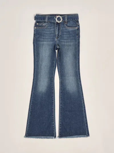 Liu •jo Kids' Jeans Authentic Beat Jeans In Blue