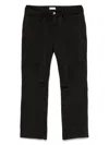 Liu •jo Liu Jo Tailored Black Jeans With Stylish Tie Detail In Black