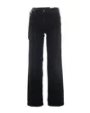Liu •jo Belt-loop Detail Jeans In Black