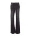 Liu •jo Embellished Flared Jeans In Black