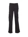 Liu •jo Cargo Style Jeans Featuring Multiple Pockets In Black