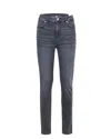 Liu •jo Liu Jo Bottom Up Skinny Jeans In Black