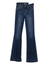 Liu •jo High-rise Flared Jeans In Blue