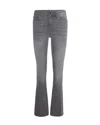 Liu •jo Jeans Flare A Vita Alta Grigio In Blue