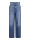 Liu •jo Liu Jo High-waisted Light Blue Jeans With Classic Five-pocket Design In Blue