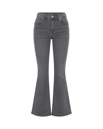 Liu •jo Jeans Bootcut Grey Hope Wash In Gray