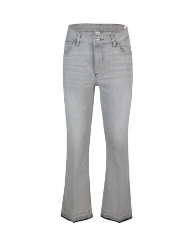 LIU •JO GREY BOOTCUT JEANS
