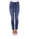 Liu •jo Jeans Liu Jo Woman Color Denim In Denim Blu E Verdi