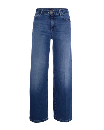 Liu •jo Jeans Flare Blu Medio In Blue