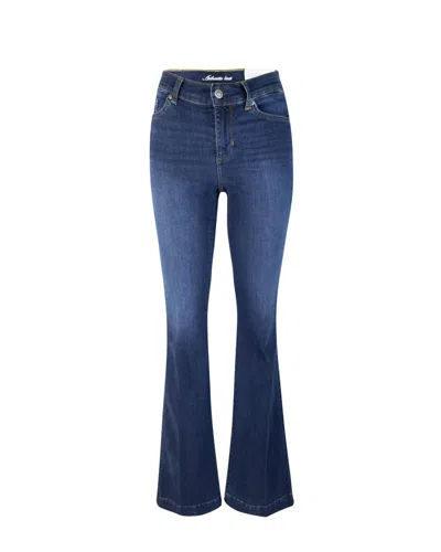 Liu •jo Liu Jo Jeans Flare Vita Alta In Blue