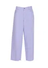 Liu •jo Trousers Flared Wide-leg 5 Pockets