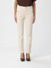 Liu •jo Button-fastening Embellished-pocket Trousers In Neutral