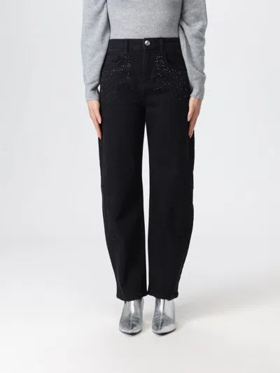 LIU •JO JEANS LIU JO WOMAN COLOR BLACK,H29936002