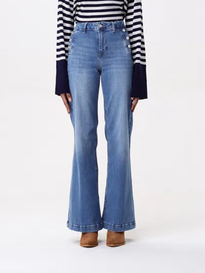 LIU •JO JEANS LIU JO WOMAN COLOR BLUE,G51106009
