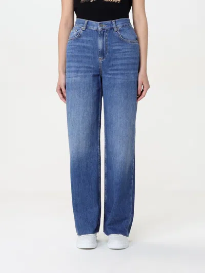 LIU •JO JEANS LIU JO WOMAN COLOR BLUE,G55074009