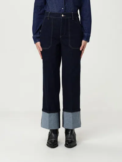 LIU •JO JEANS LIU JO WOMAN COLOR BLUE,H28153009