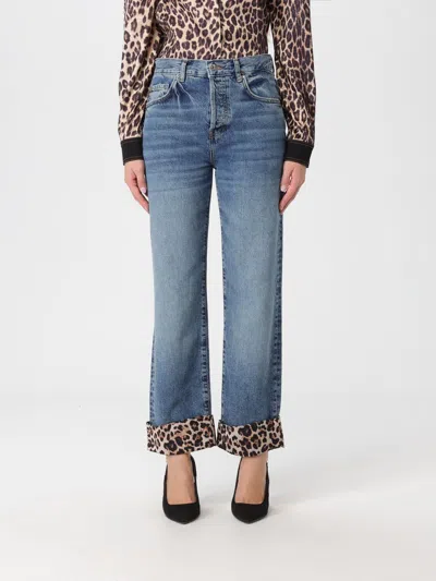 LIU •JO JEANS LIU JO WOMAN COLOR BLUE,H56542009