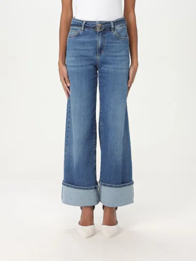 LIU •JO JEANS LIU JO WOMAN COLOR BLUE,G71331009
