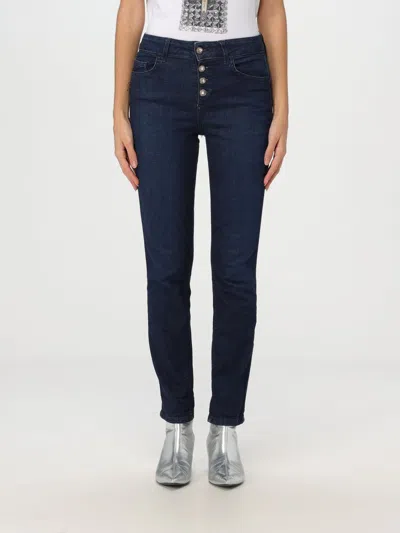 LIU •JO JEANS LIU JO WOMAN COLOR BLUE,F93261009