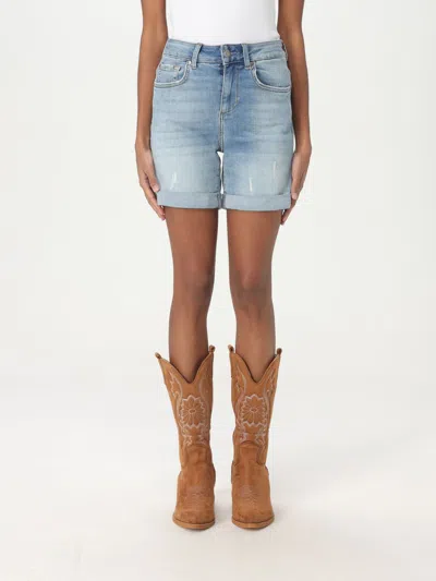 LIU •JO SHORT LIU JO WOMAN COLOR DENIM,G71358028