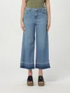 Liu •jo Wide-leg Design Flare Leg Jeans In Denim