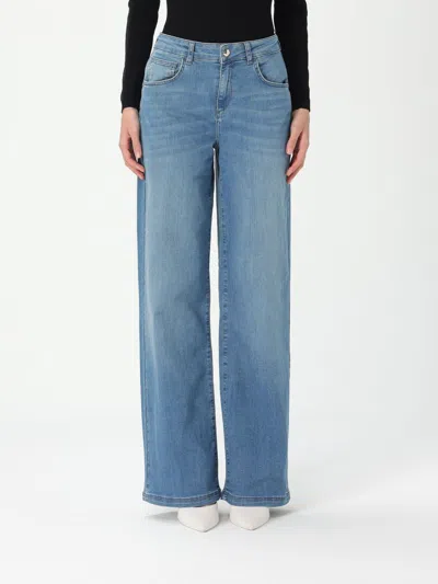 Liu •jo Liu Jo Camal Trumpet Denim Jean Pants In デニム