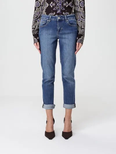 Liu •jo Jeans Liu Jo Woman Color Denim In Blue
