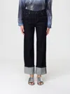 Liu •jo Liu Jo Blue Jeans With Cuffs In Blue