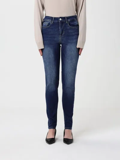 Liu •jo Jeans Liu Jo Woman Color Denim In Blue