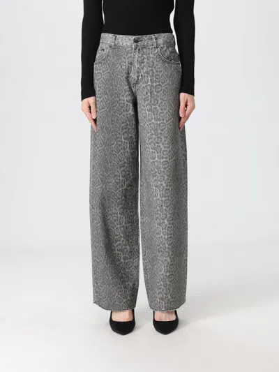 LIU •JO JEANS LIU JO WOMAN COLOR GREY,H59291020