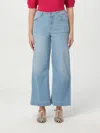 Liu •jo Liu Jo High-waisted Flared Jeans With Rhinestone Details In Navy