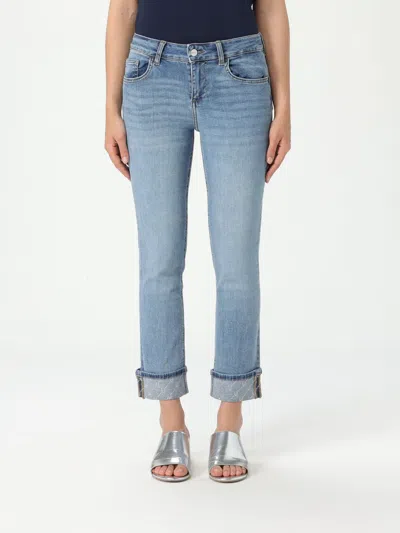 LIU •JO JEANS LIU JO WOMAN COLOR NAVY,G55098045