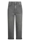 Liu •jo Liu Jo High Waist Black Jeans With Rolled Cuffs In Blue