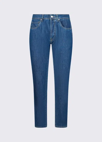 Liu •jo Jeans Slim Fit Man Denim Blue