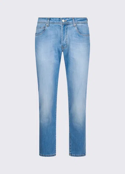 Liu •jo Jeans Tapered Fit Man Denim Blue