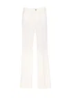 Liu •jo Liu Jo White Slim Flared Jeans In White